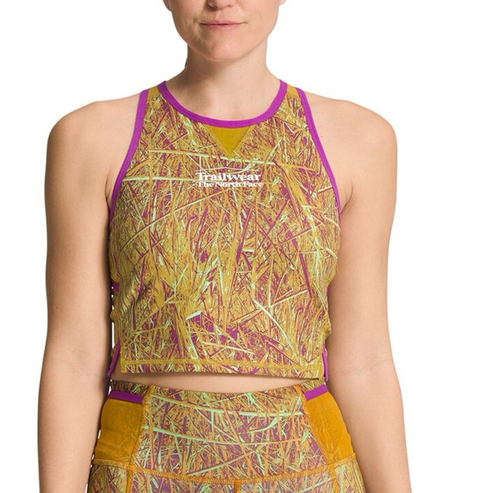 THE NORTH FACE women’s Trailwear QTM Bra Tank Top Standard Fit